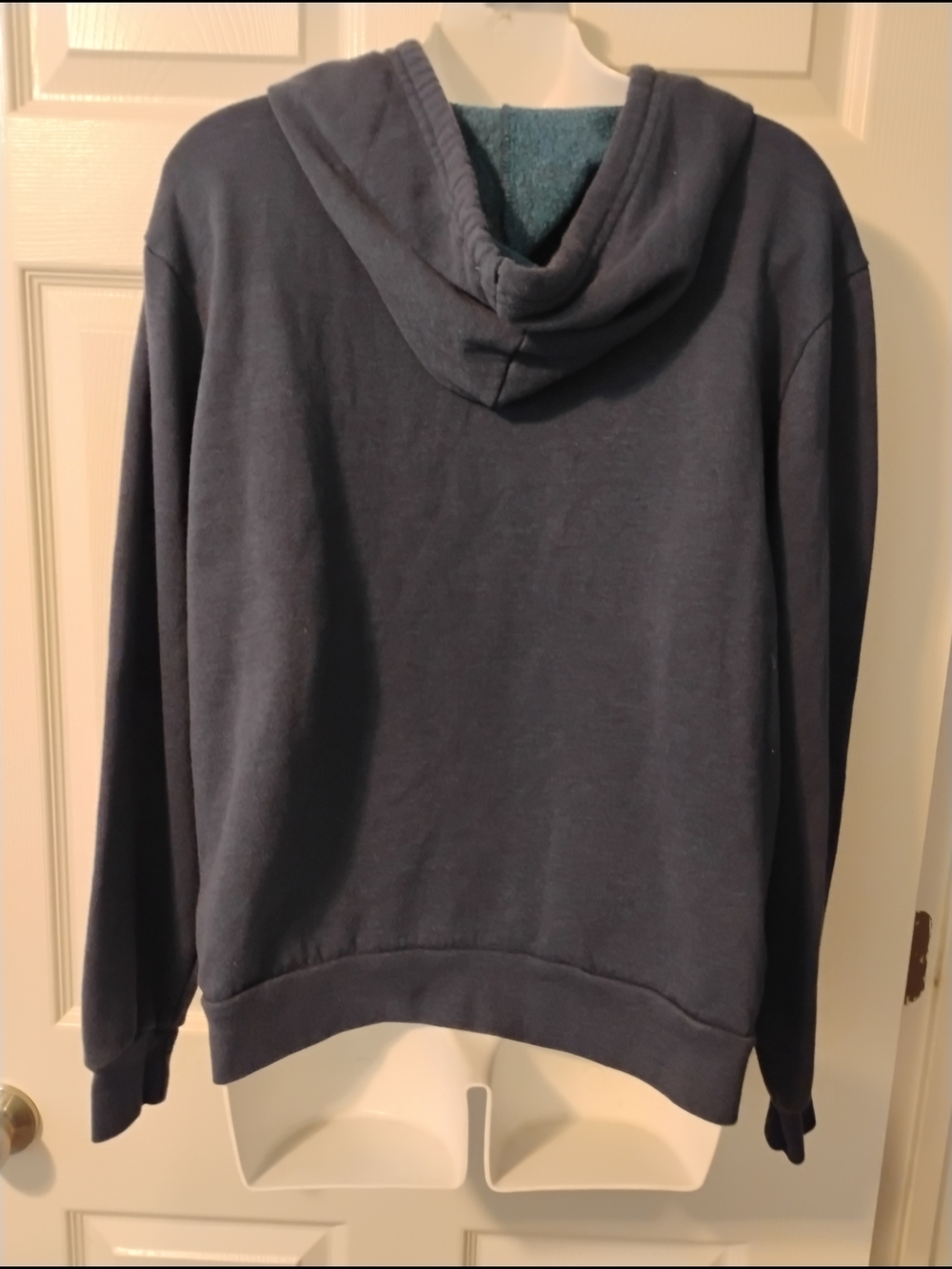 Star Wars Navy And Retro Colored Zip Up Hooded Sweatshirt - Picture 4 of 5